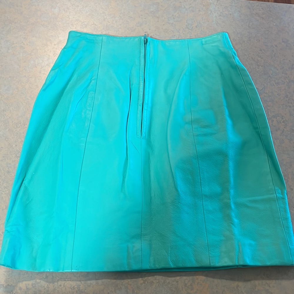 Wilson Leather 100% Leather Skirt - Picture 2 of 5